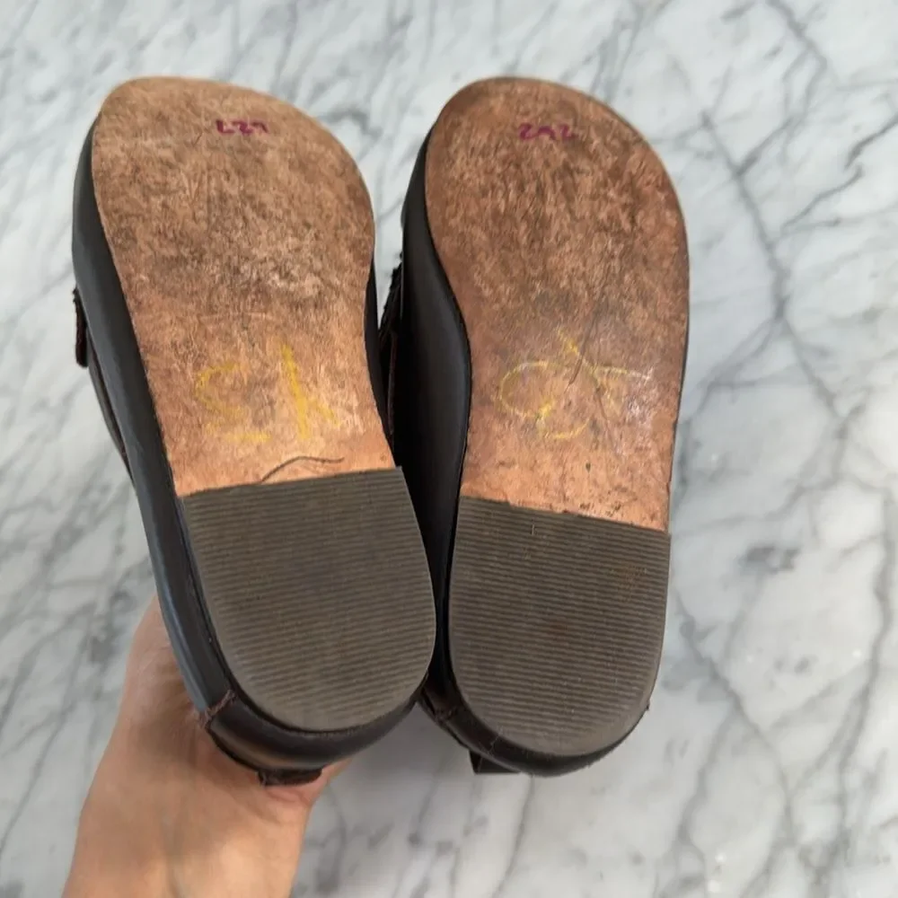 Janie & Jack Leather Penny Loafers Sz 13